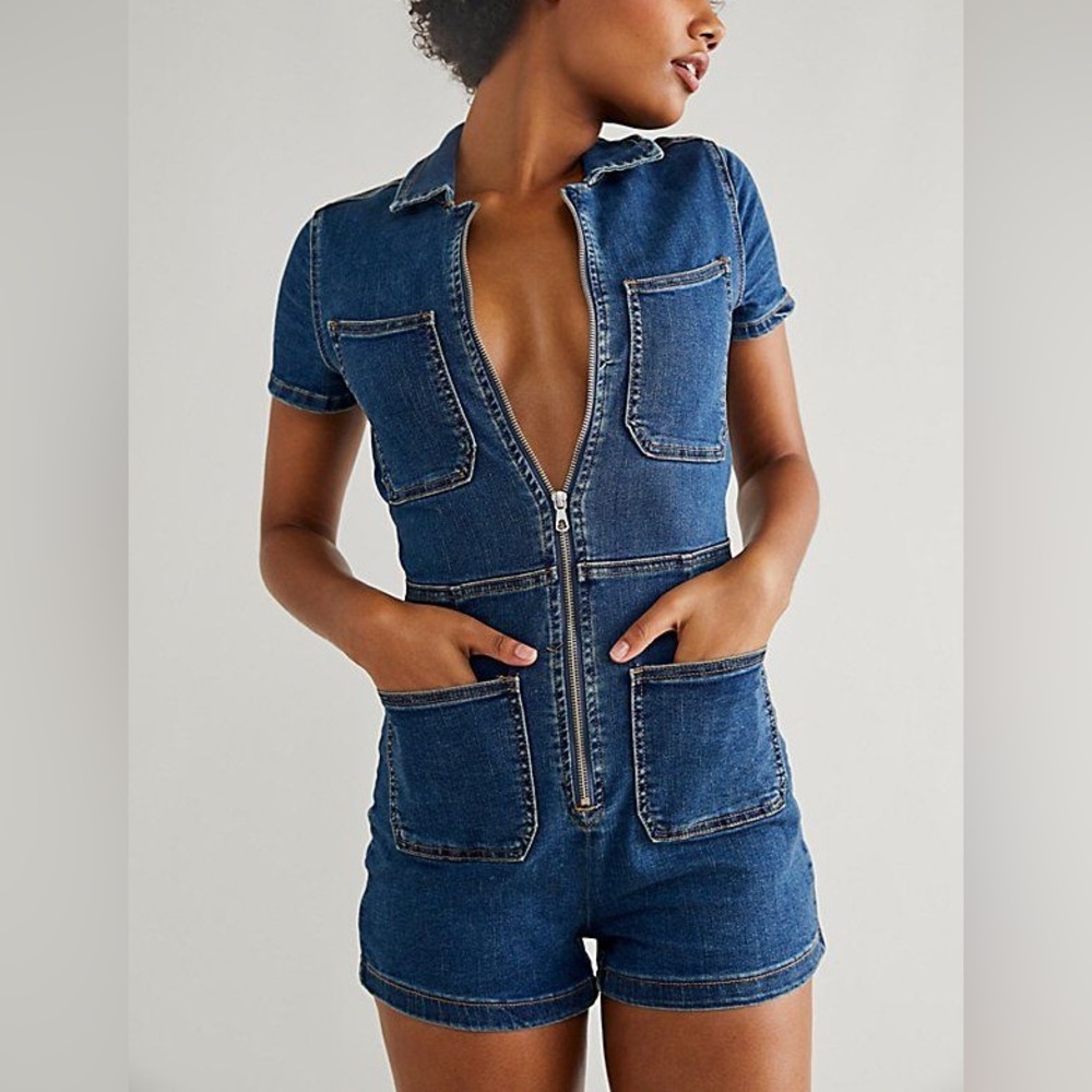 Free People CRVY Lennox jumpsuit